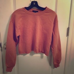 A forever 21 crop-top that is in a small.